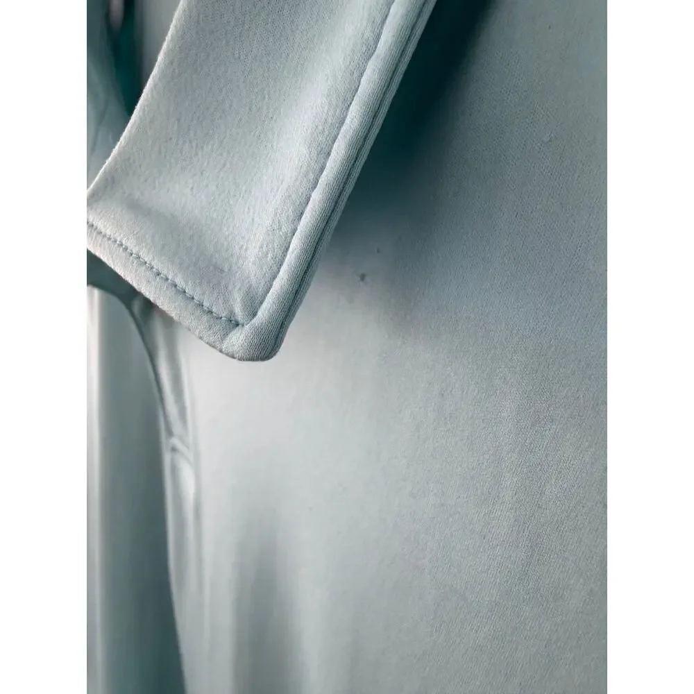 Peter Millar Summer Comfort Polo Large Blue Performance Golf Shirt Mens L - Picture 4 of 7